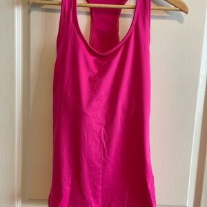 Joe Fresh Bright Pink Racerback  Workout Tank in Large